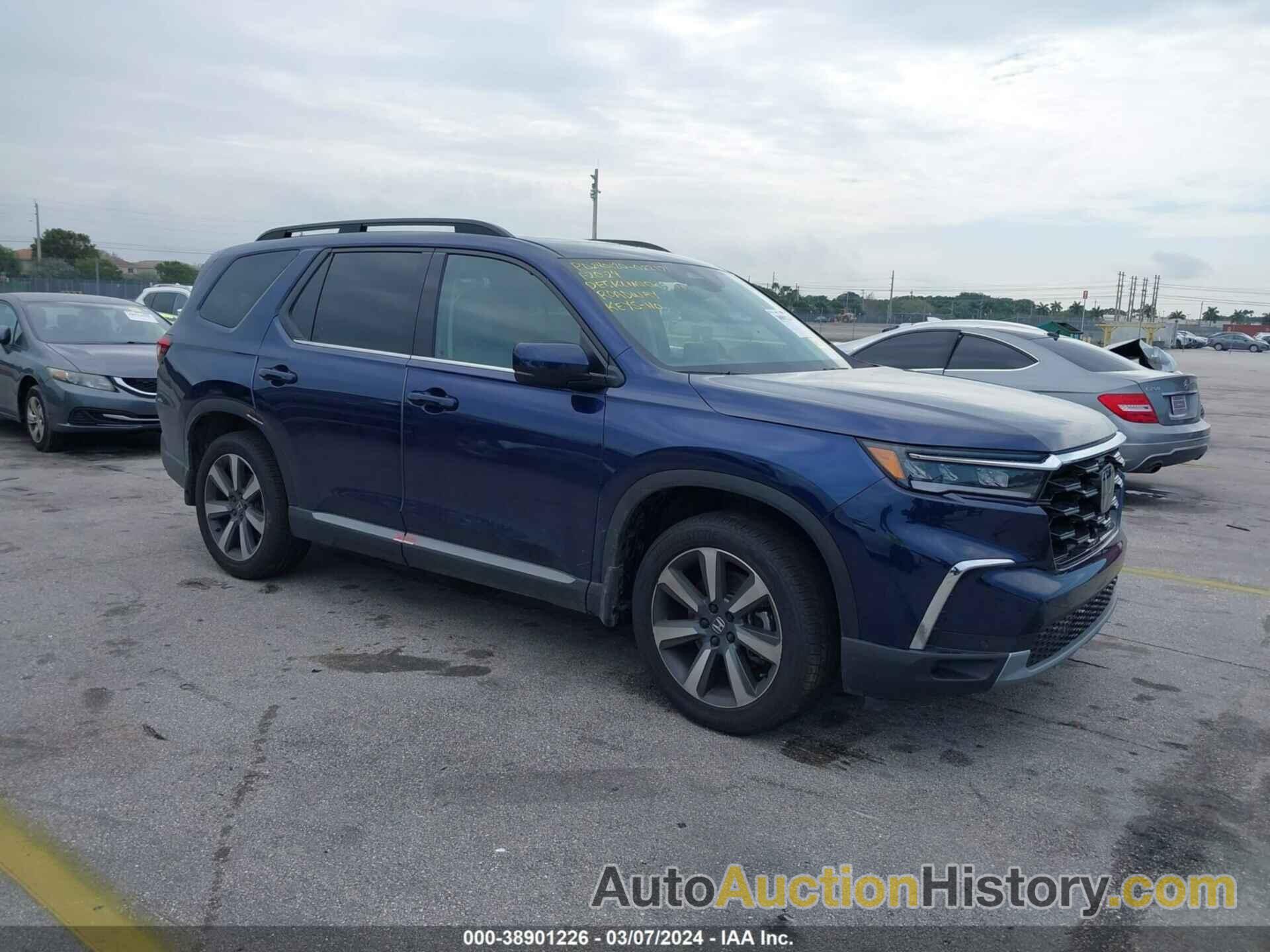 HONDA PILOT TOURING, 5FNYG1H78PB057581