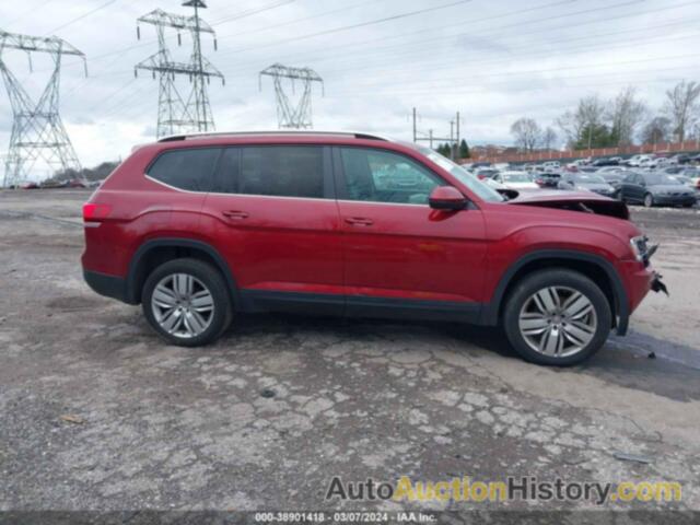 VOLKSWAGEN ATLAS 3.6L V6 SE W/TECHNOLOGY, 1V2UR2CA6KC528455