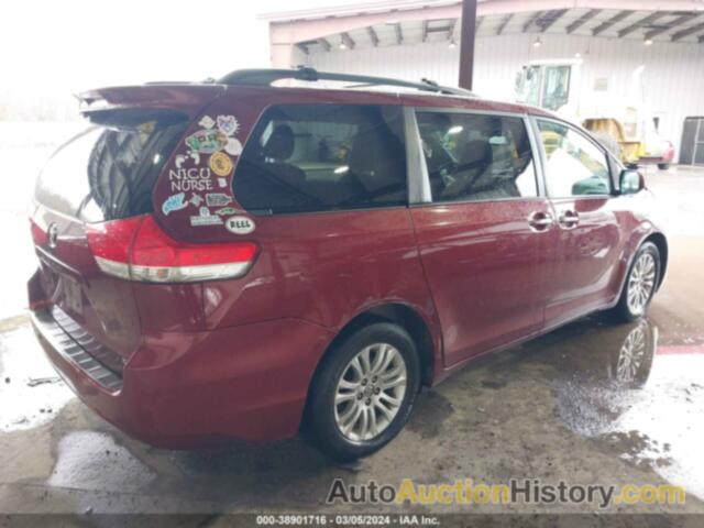 TOYOTA SIENNA XLE V6 8 PASSENGER, 5TDYK3DC7DS306229