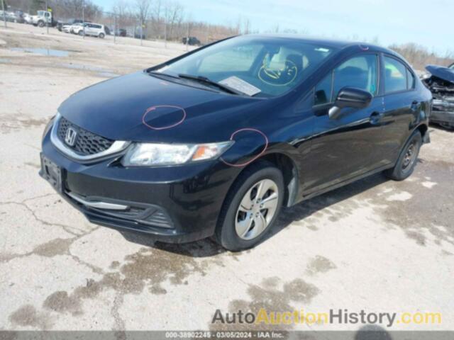 HONDA CIVIC LX, 19XFB2F57FE118145