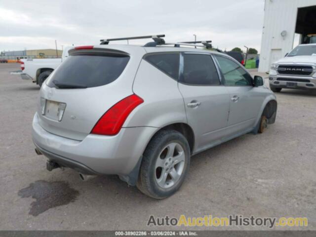 NISSAN MURANO SL, JN8AZ08W13W207215