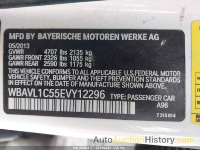 BMW X1 XDRIVE28I, WBAVL1C55EVY12296