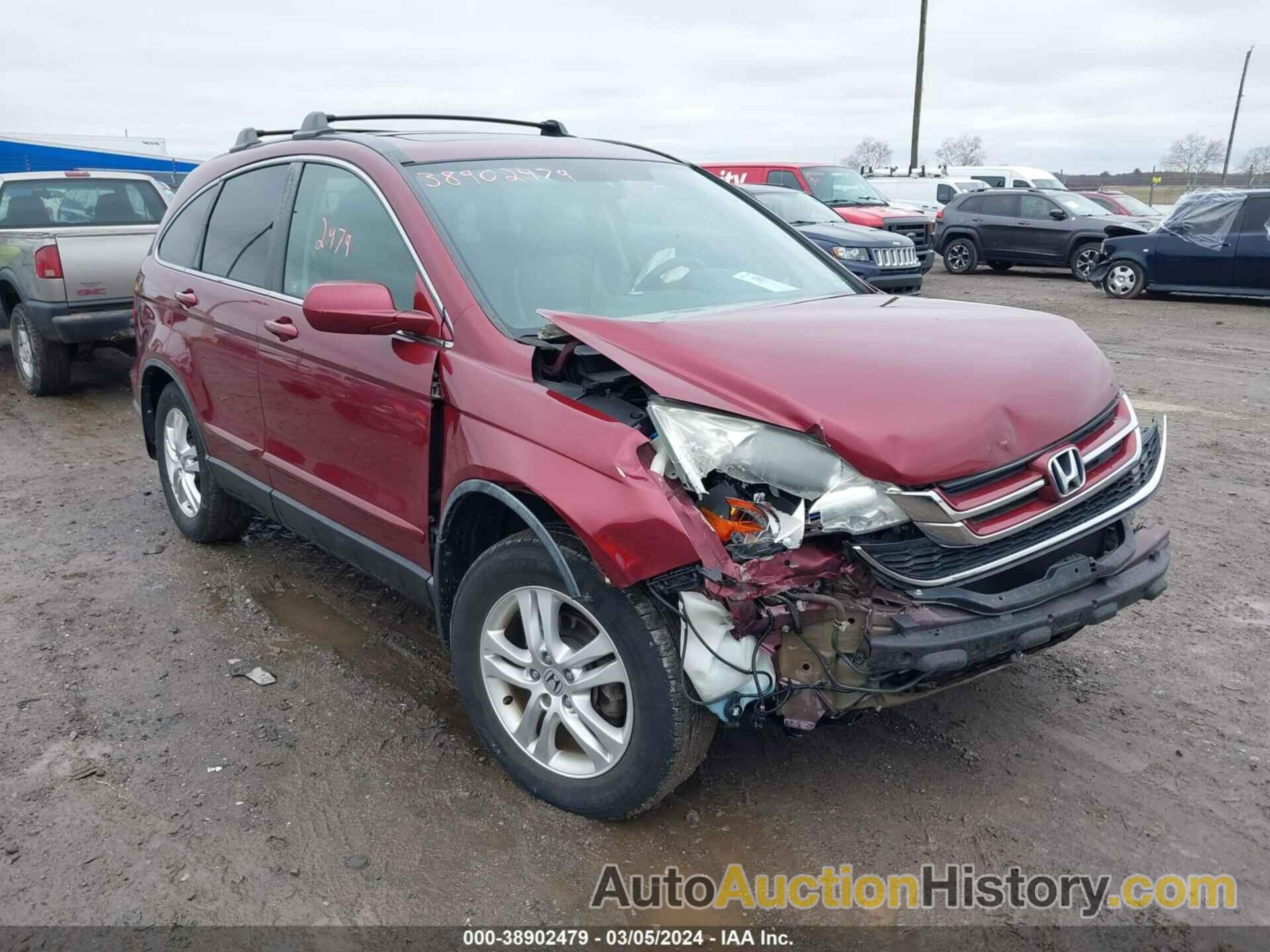 HONDA CR-V EX-L, 5J6RE4H79BL096496