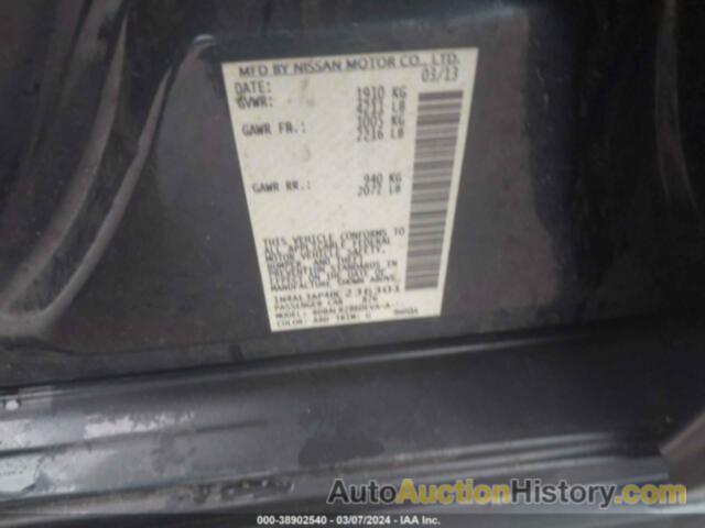 NISSAN ALTIMA 2.5 S, 1N4AL3AP4DC236301