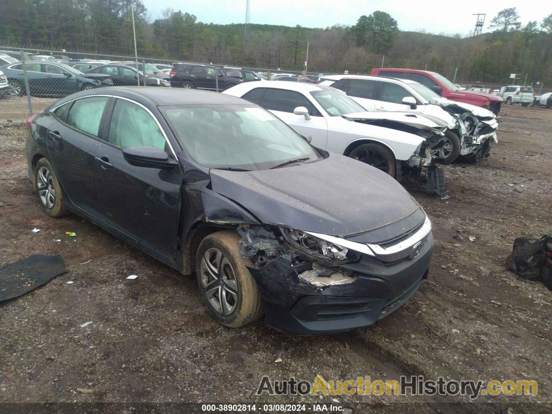 HONDA CIVIC LX, 2HGFC2F5XJH555410