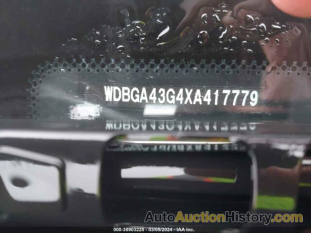 MERCEDES-BENZ S 420, WDBGA43G4XA417779