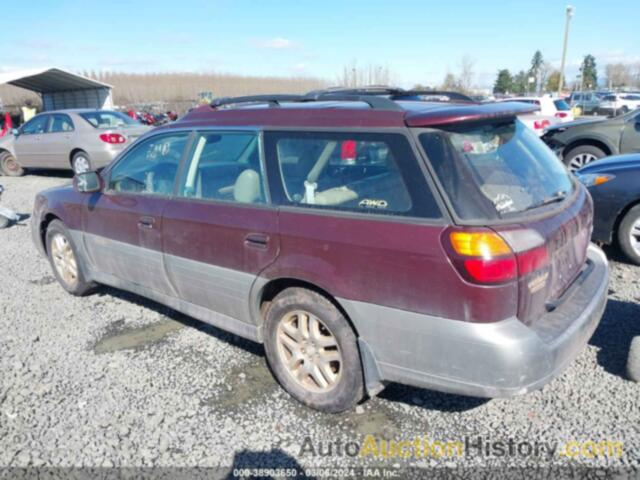 SUBARU OUTBACK LIMITED, 4S3BH686516615381