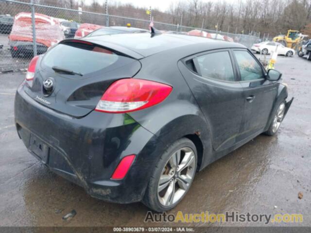 HYUNDAI VELOSTER BASE W/RED/BLACK, KMHTC6AD1CU048706