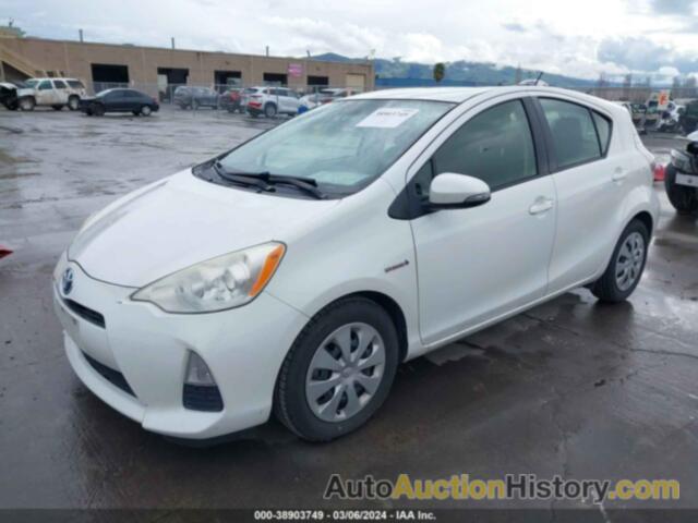 TOYOTA PRIUS C TWO, JTDKDTB30C1510286