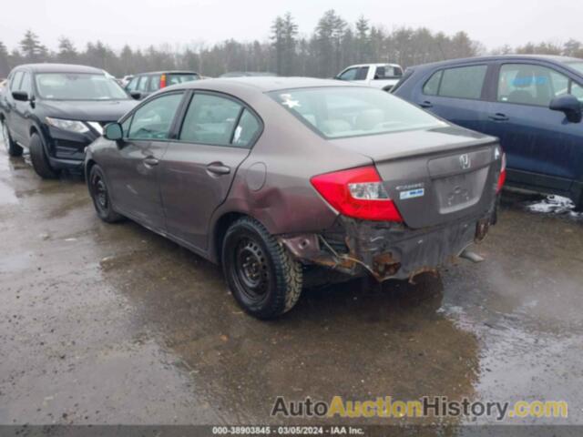 HONDA CIVIC LX, 2HGFB2F50CH576062