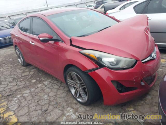 HYUNDAI ELANTRA LIMITED, KMHDH4AE1EU165563