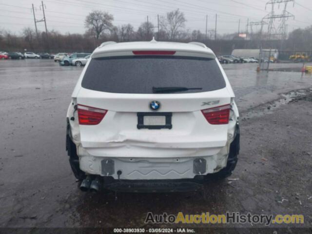 BMW X3 XDRIVE28I, 5UXWX9C56D0A09732