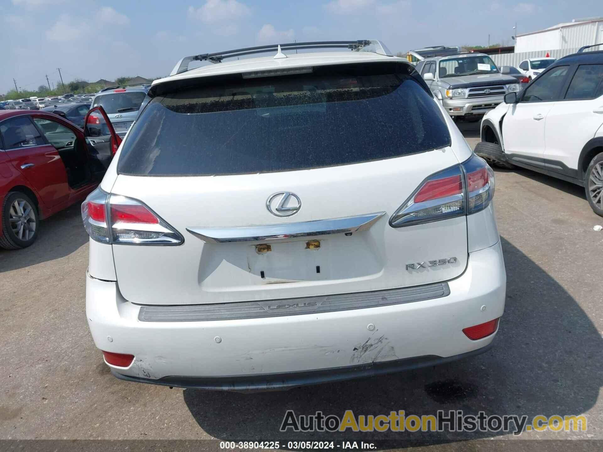 LEXUS RX 350, 2T2ZK1BA1DC107871