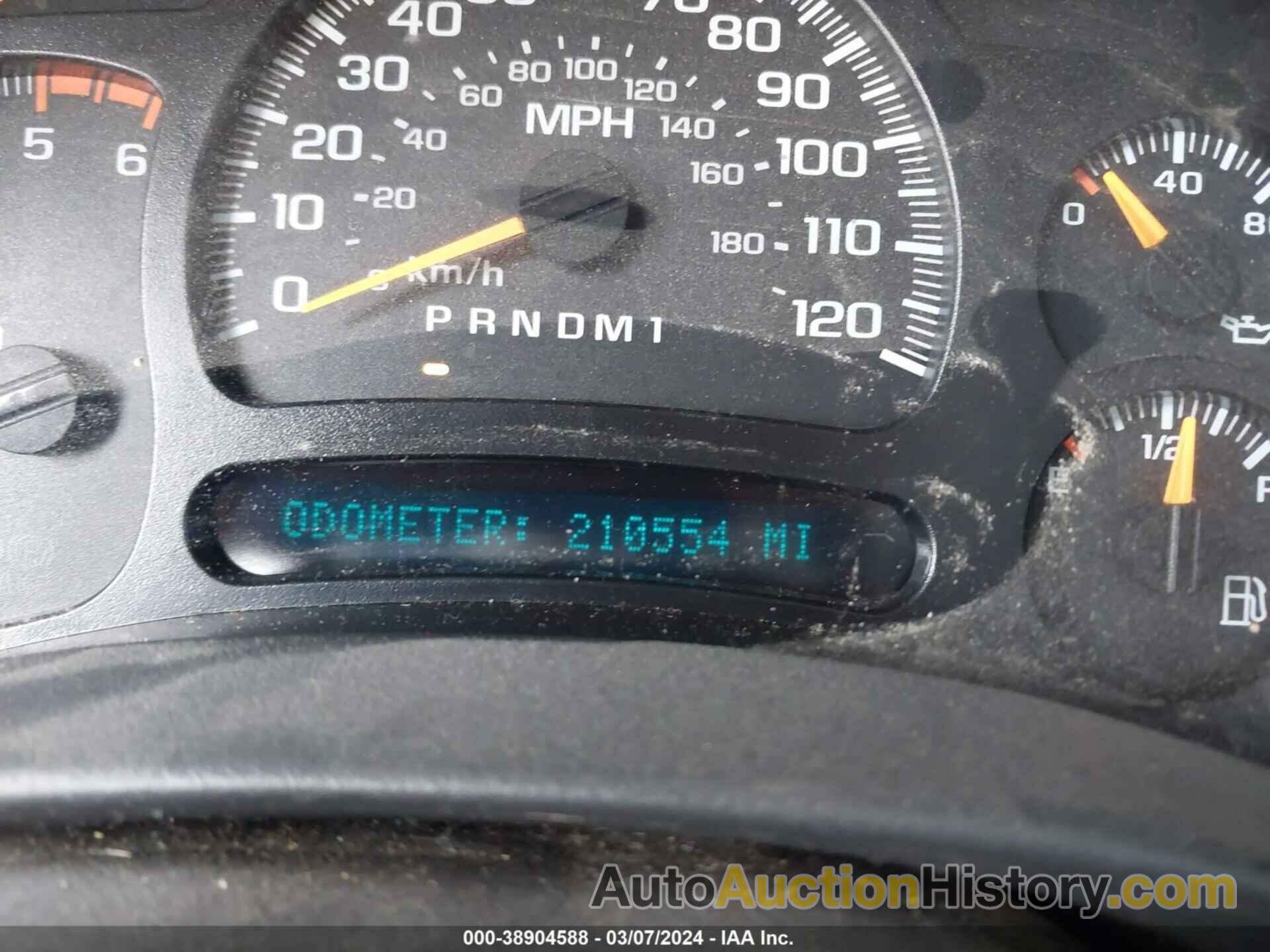 CHEVROLET K2500HD SILVERADO, 1GCHK29G973182206