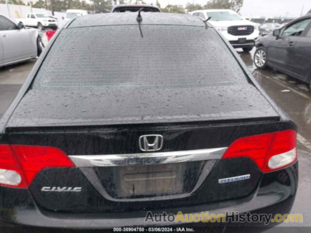 HONDA CIVIC HYBRID, JHMFA36209S001585