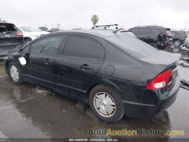 HONDA CIVIC HYBRID, JHMFA36209S001585