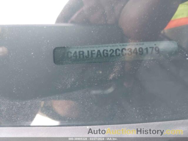 JEEP GRAND CHEROKEE LAREDO, 1C4RJFAG2CC349179