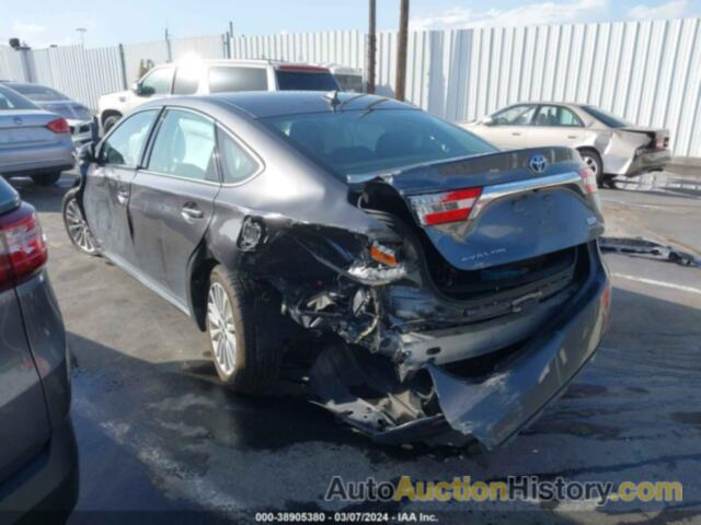 TOYOTA AVALON HYBRID LIMITED, 4T1BD1EBXDU014124