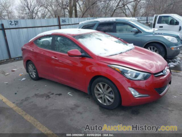 HYUNDAI ELANTRA SE, KMHDH4AE3GU476740