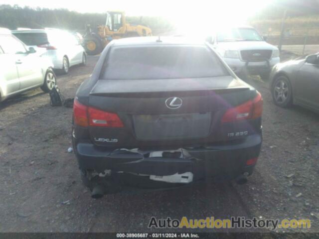 LEXUS IS 250, JTHBK262685075550