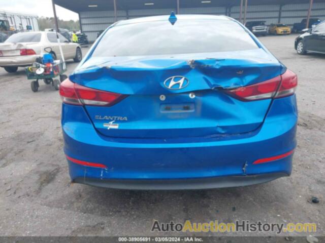 HYUNDAI ELANTRA SEL, 5NPD84LF0JH268763