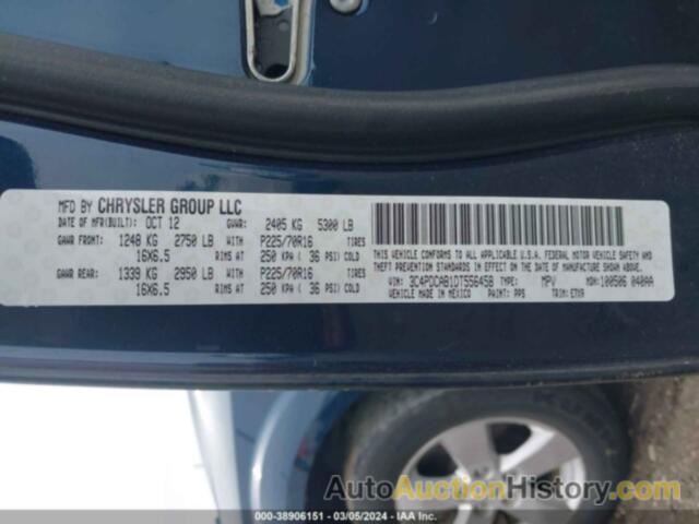 DODGE JOURNEY SE, 3C4PDCAB1DT556458