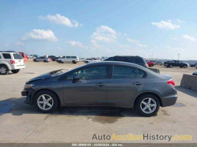 HONDA CIVIC LX, 2HGFB2F55DH584577