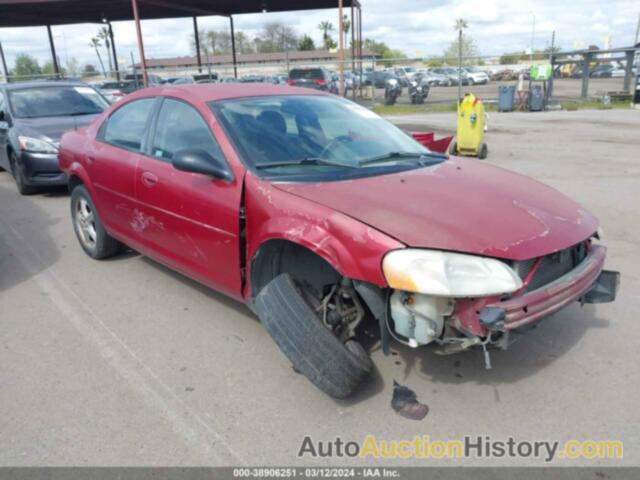 DODGE STRATUS SXT, 1B3EL46R86N207016