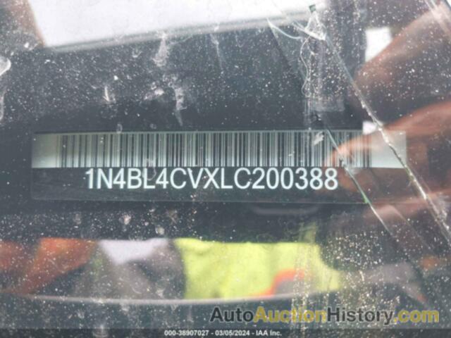 NISSAN ALTIMA SR FWD, 1N4BL4CVXLC200388