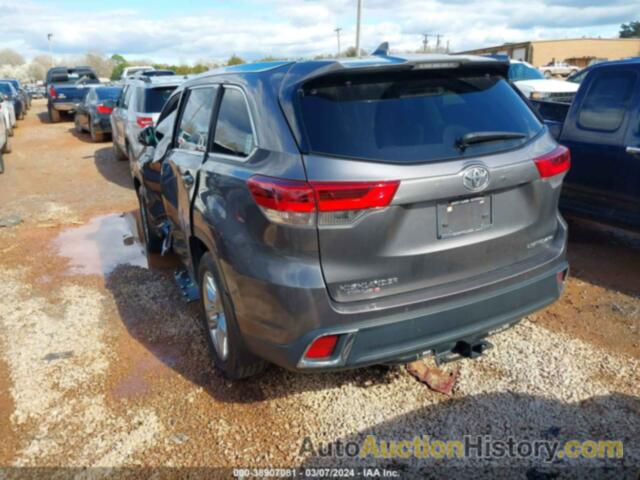 TOYOTA HIGHLANDER LIMITED, 5TDDZRFH7HS463920