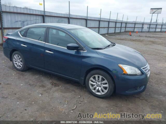 NISSAN SENTRA S, 3N1AB7AP9DL714479