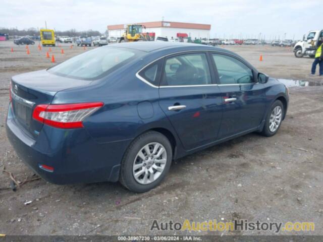 NISSAN SENTRA S, 3N1AB7AP9DL714479