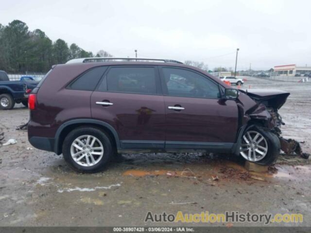 KIA SORENTO LX, 5XYKT4A60FG587717