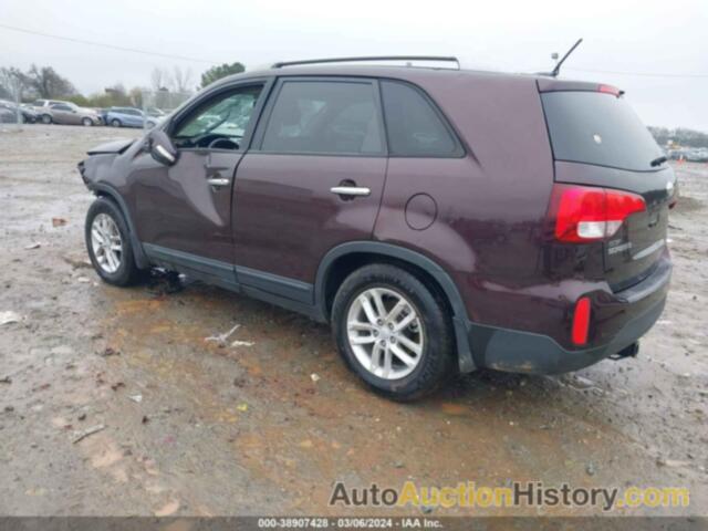 KIA SORENTO LX, 5XYKT4A60FG587717