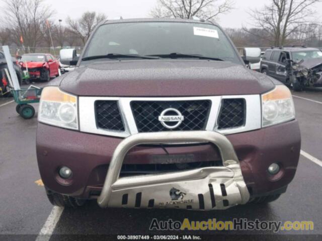 NISSAN ARMADA PLATINUM, 5N1AA0NE6EN609458