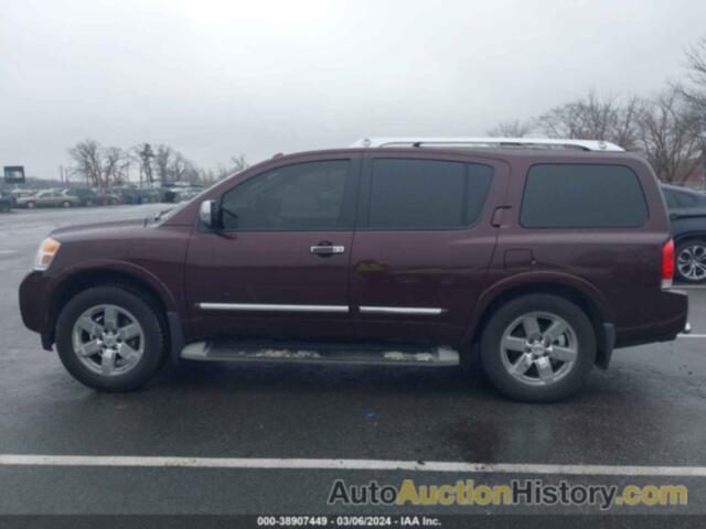 NISSAN ARMADA PLATINUM, 5N1AA0NE6EN609458