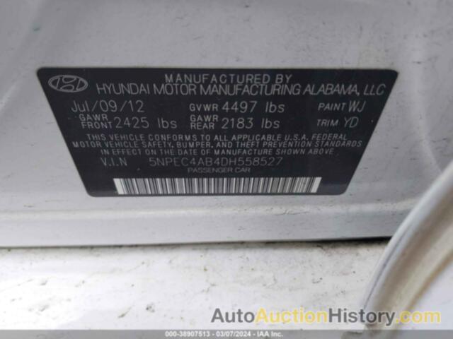 HYUNDAI SONATA LIMITED 2.0T, 5NPEC4AB4DH558527