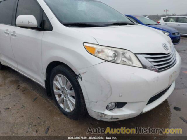 TOYOTA SIENNA LIMITED V6, 5TDYK3DC3BS007432