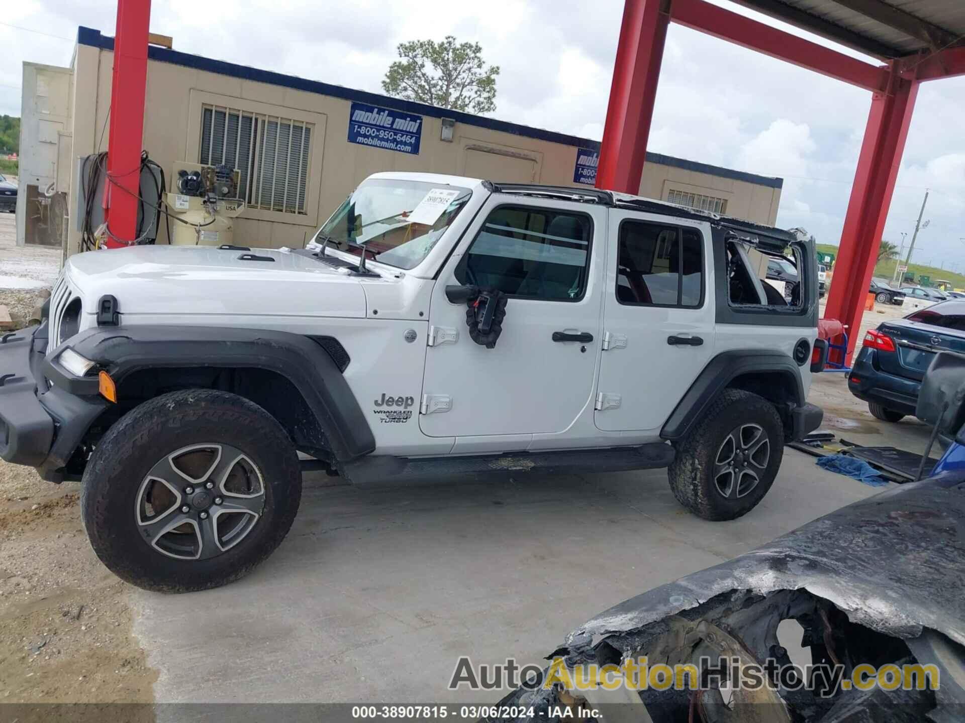 JEEP WRANGLER UNLIMITED SPORT S 4X4, 1C4HJXDN2MW522064