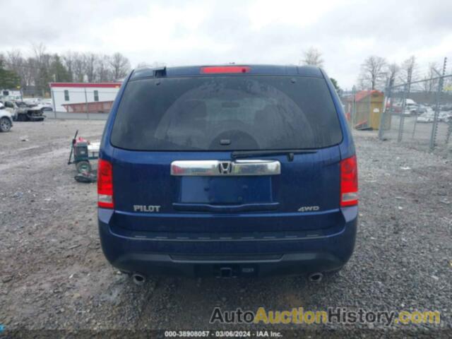 HONDA PILOT EX-L, 5FNYF4H51FB072666