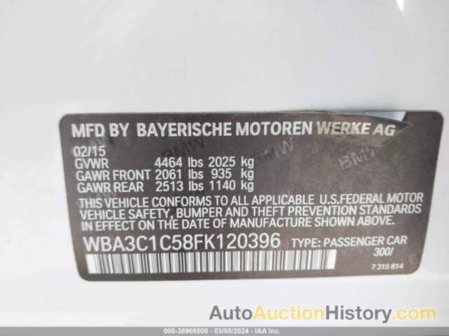 BMW 328 I SULEV, WBA3C1C58FK120396