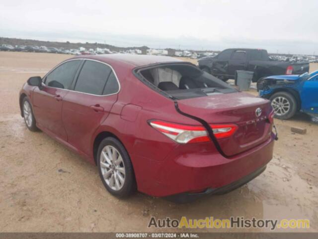 TOYOTA CAMRY LE, 4T1B11HK2JU566720