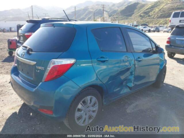 TOYOTA YARIS LE, JTDKTUD39CD512400