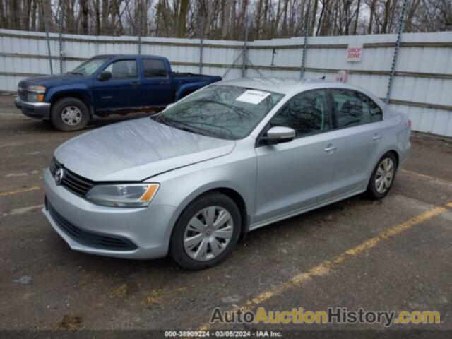 VOLKSWAGEN JETTA 1.8T SE, 3VWD17AJ2EM244670