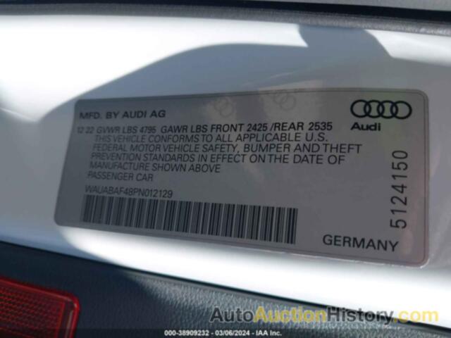 AUDI A4 PREMIUM 40 TFSI QUATTRO S TRONIC, WAUABAF48PN012129