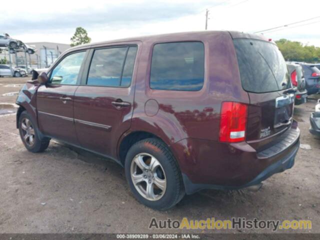 HONDA PILOT EX-L, 5FNYF3H5XDB044047