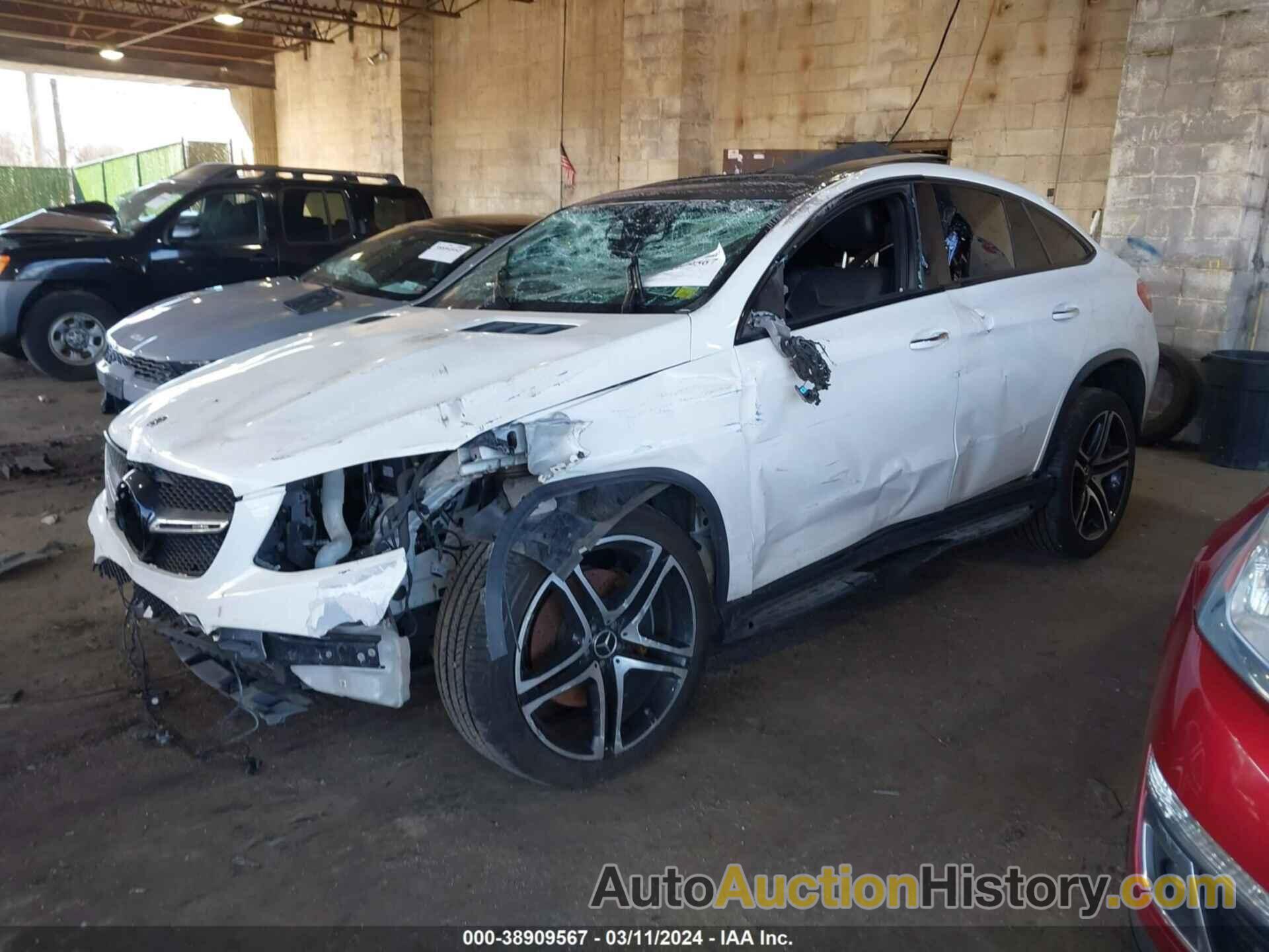 MERCEDES-BENZ AMG GLE 43 COUPE 4MATIC, 4JGED6EB8JA103147