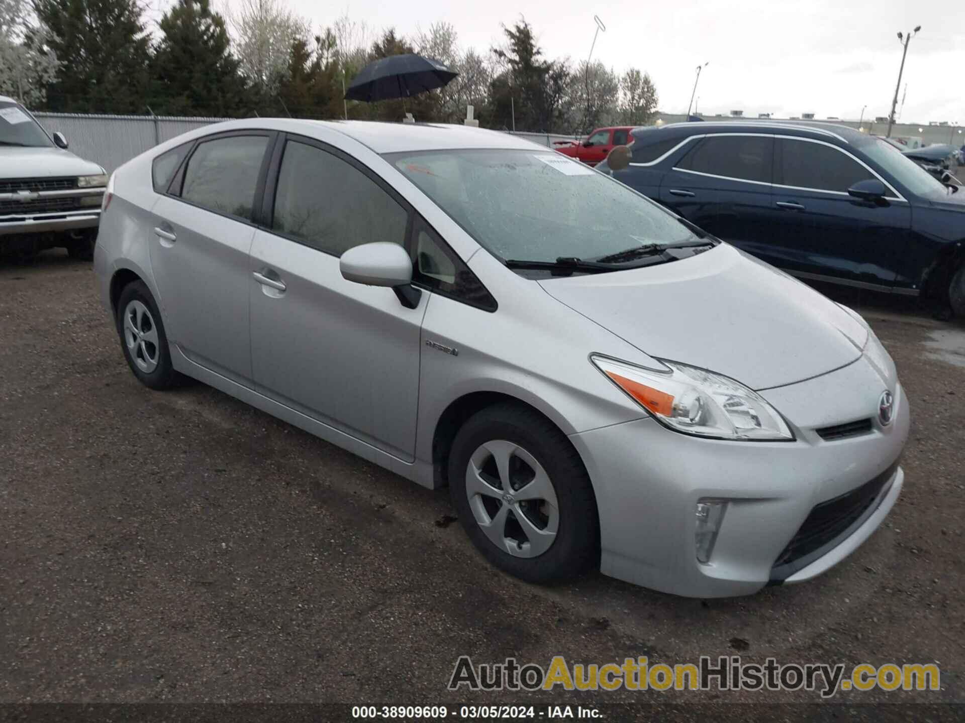 TOYOTA PRIUS, JTDKN3DU5C5493304