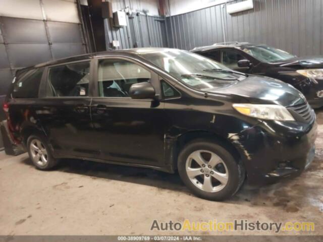 TOYOTA SIENNA L V6 7 PASSENGER, 5TDZK3DC5ES477566