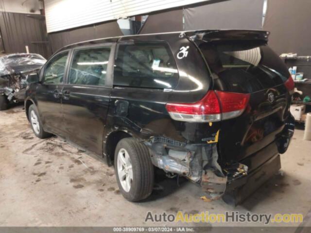 TOYOTA SIENNA L V6 7 PASSENGER, 5TDZK3DC5ES477566